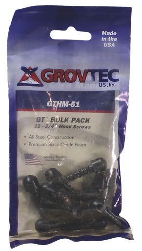 Grovtec Us Inc Wood Screw, Grov Gthm601/2in Wood Screws12