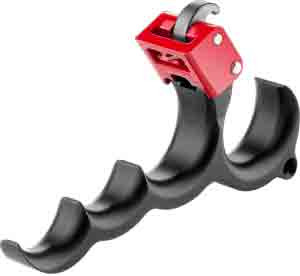 Hot Shot Archery X-tacy Back - Tension Release 4 Finger Black