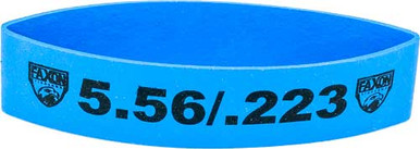 Faxon Magazine Marker Bands - 5.56/.223 Blue 10pk