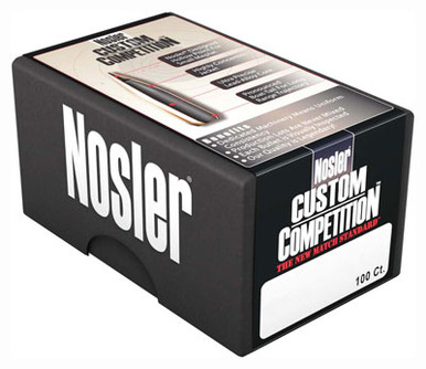 Nosler Bullets 30 Cal .308 - 175gr Hp-bt Custom Comp. 100ct