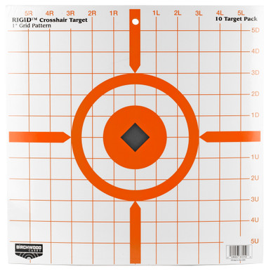 Birchwood Casey Rigid Sight-in Target 12" 10pk. .