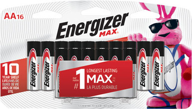 Rayovac , Energizer E91lp-16Max Aa-16