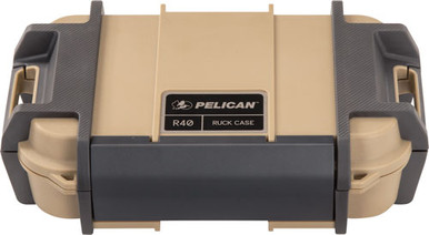 Pelican Ruck Case Large R40 - W/divider Tan Id 7.6"x4.7"x1.9