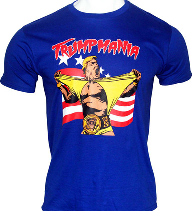Gi Men's T-shirt Trumpmania - Medium Blue!