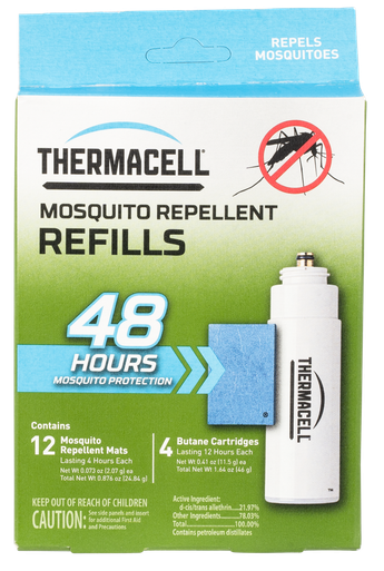 Thermacell Repellent Refill, Ther R4 Refill Value12rep/4butane