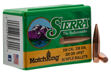 Sierra Matchking, Sierra 9300t .338 300 Hpbt Match50