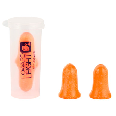 Howard Leight PreShaped Foam Ear Plugs 5 pair w Case