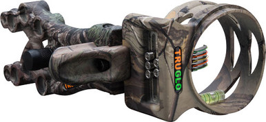 Truglo Bow Sight Carbon Xs - Xtreme 5-pin .019dia Rt-xtra