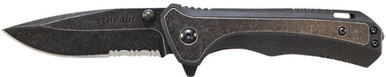 Schrade Knife Stonewash 3.2" - Stonewash Blade