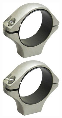 Beretta Sako Optilock Rings - 30mm Tube Medium Stainless
