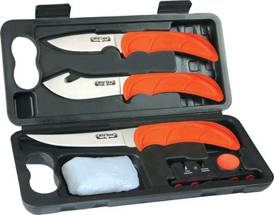 Outdoor Edge Wild Lite 6 Piece - Game Processing Kit W/hard Box