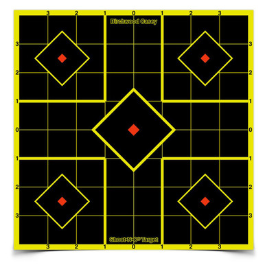 Birchwood Casey Shoot-N-C 8in Sight-In Target - 15 Targets