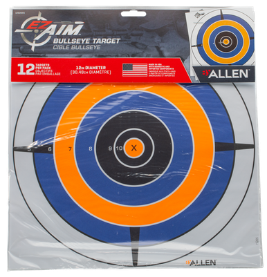 Allen Ez Aim, Allen 15205 Ezaim Bullseye Targets 12x1212