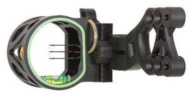 Trophy Ridge Bow Sight Mist - 3-pin .019 Ambidextrous Black