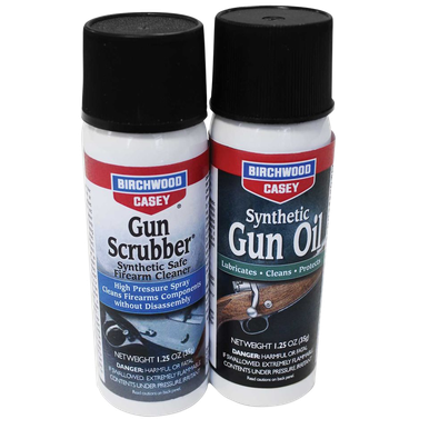 Birchwood Casey Gun Scrubber & Synthetic Gun Oil, Bir 33329 Gun Scrub/oil Combo 1.25oz