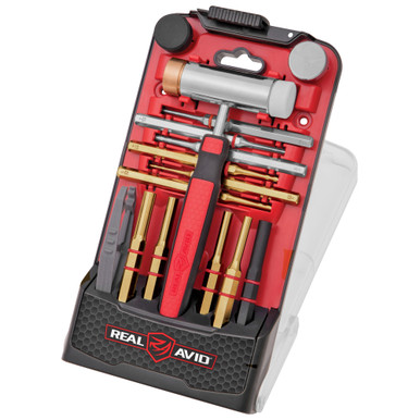 Real Avid Accu-punch Hammer - And Pin Punch Set Brass