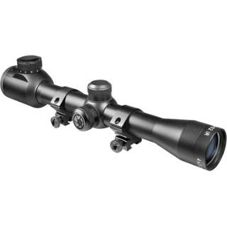 BARSKA 4X32 PLINKER 22 IR CROSSHAIR W/RINGS