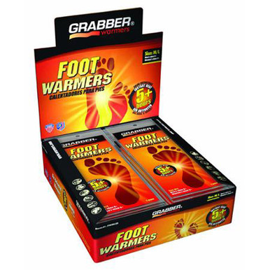 GRABBER FOOT WARMER MED/LG 30 PAIR PER BOX 8