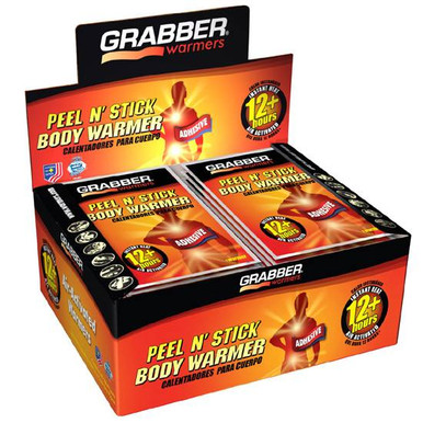 GRABBER BODY WARMER SING 40 PER BOX