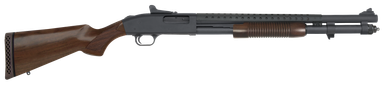 Mossberg 51665 590A1 Retrograde 12 Gauge 3" 20" 8+1 Black Parkerized Walnut Stock Right Hand