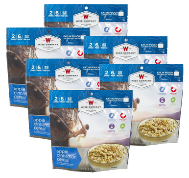 Wise Foods Outdoor Food Kit, Wise 05908 Apple Cinn Cereal2ser Sample