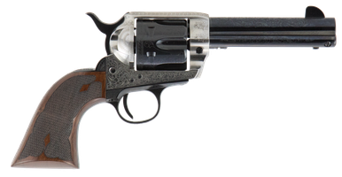 Cimarron Frontier, Cim Pp410lsfw Frontier 4.75in 45lc Old Slvr Ckg Pw
