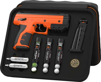 Byrna Hd Xl Kinetic Kit Orange - W/ 2 Mags & 2 12gr Cartridges