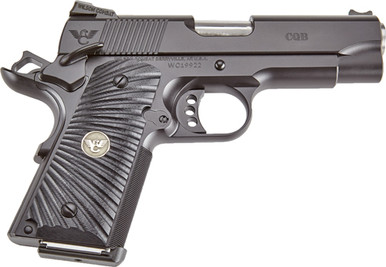 Wilson Cqb-cp-9a 9mm Compact - 4" Black Armor Tuff Finish