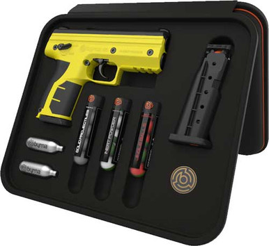Byrna Hd Pepper Kit Yellow W/ - 2 Mags & Projectiles