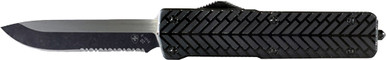 Templar Knife Large Otf Alum - Herringbone 3.5" Black Dp