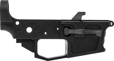 New Frontier C-45 Lower Recvr - 45/10mm Stripped Billet Black