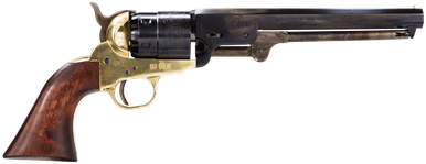 Traditions 1851 Navy .44 Cal.Revolver 7.375" Brass Frame