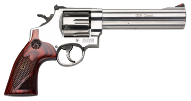 Smith & Wesson 150714 Model 629 Deluxe 44 Rem Mag or 44 S&W Spl Caliber with 6.50" Barrel, 6rd