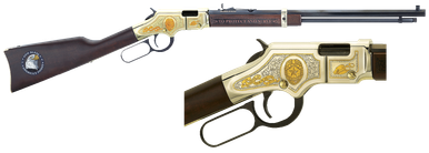 Henry H004LE Golden Boy Law Enforcement Tribute Lever Action 22 Short,Long,LR