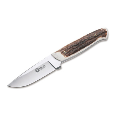 Boker Arbolito Stag Fixed Blade w Sheath