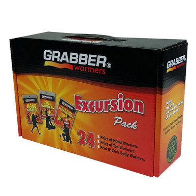 Grabber Warmers Excursion Pack 24-8 Hand 8 Toe 8 Body