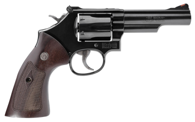 Smith & Wesson 12040 19 Classic 357 Mag 6rd 4.25" Blued Blued Carbon Steel Custom Wood Grip