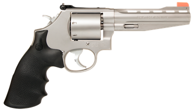 Smith & Wesson 11760 Performance Center 686 Plus 357 Mag 7rd 5" Vent Rib Stainless Steel Black Polymer Grip