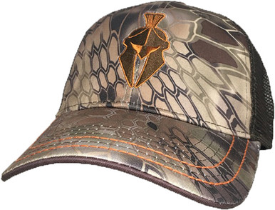 Kryptek Centurian Logo Brown - Camo/brown Ball Cap