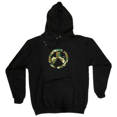 Magpul Industries Corp Woodland Camo, Magpul Mag1258-001-lWoodland Camo Hoodie LgBlack