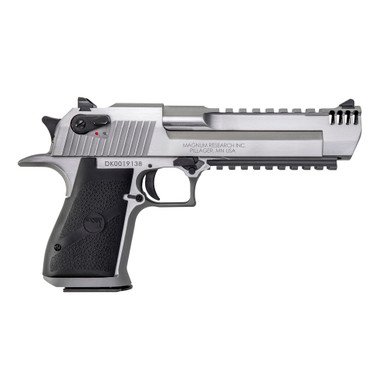 Magnum Research DE44SRMB Desert Eagle Mark XIX 44 Rem Mag Caliber with 6" Muzzle Brake/Picatinny Rail Barrel 7+1 Capacity