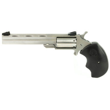 North American Arms MMC Mini-Master *CA Compliant 22 LR or 22 WMR Caliber with 4" Vent Rib Barrel, 5rd Capacity Cylinder