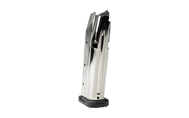Shield Arms, Electroless Nickel S15 Magazine, 9MM, 15 Rounds, Electroless Nickle Finish, For Glock 43X/48
