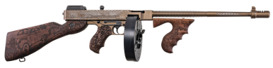 Thompson T114C3 1927A-1 Deluxe Bootlegger 45 ACP 16.50" 20+1 Stick, 50+1