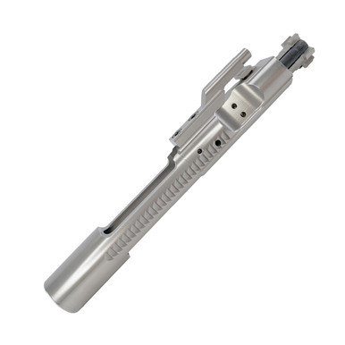 White Label M16 Bolt Carrier Group—Billet Extractor, 5.56, Polished Nickel Boron Coating