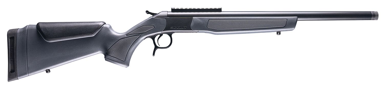 CVA Scout Rifle CR4446, 300 Blackout, 16.50", Adj Comb & LOP Black/Gray Synthetic Stock, 1 Rd