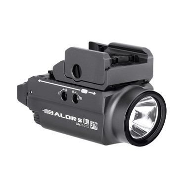 Olight Limited Edition Baldr S BL Tactical LED Weaponlight, Gunmetal Gray, 800 Max Lumens - BALDR S BL