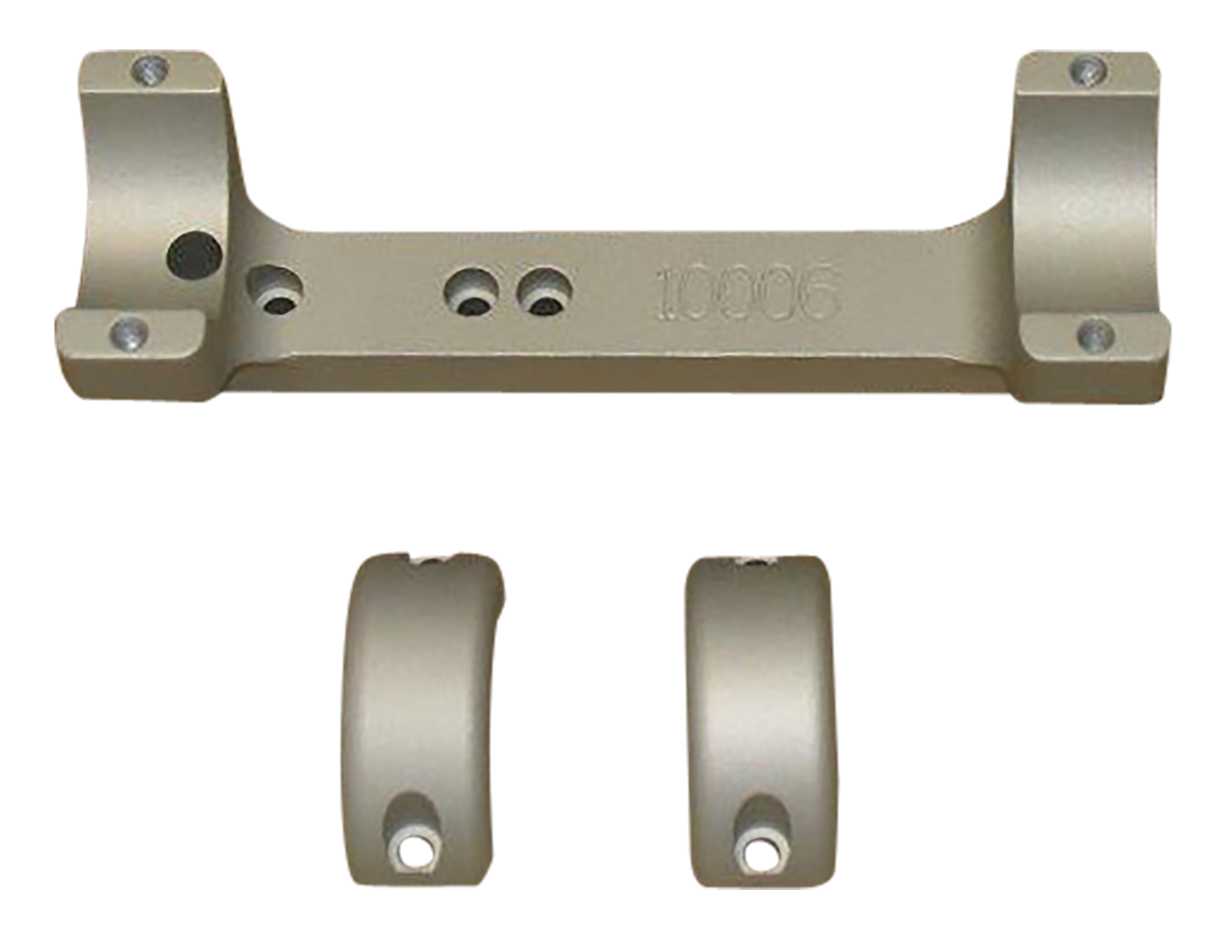 DNZ Game Reaper 1-Pc Scope Mount & Ring Combo 1" Medium Silver - Thompson/Center Impact/Triumph/Pro Hunter FX/Pro Hunter/Omega/Encore