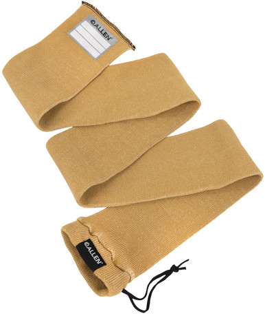 Allen 13172 Stretch Knit Gun Sock Coyote Silicone-Treated Knit w/Custom ID Labeling Holds Rifles with Scope or Shotguns 52"