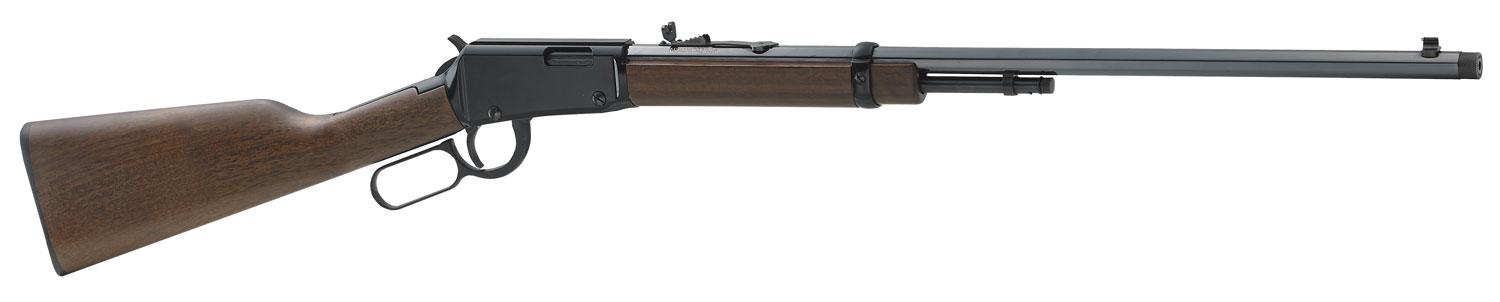 Henry Frontier Lever Action Rifle H001TSPR, 22 Short/Long/Long Rifle, 24", American Walnut Stock, Blued Finish, 16 LR/21 Short Rds